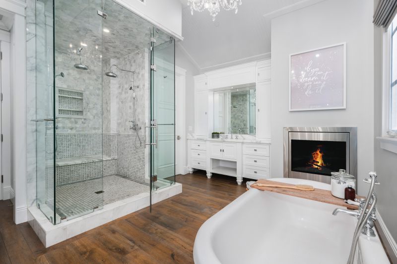 Luxury Bathroom with Walk-In Shower